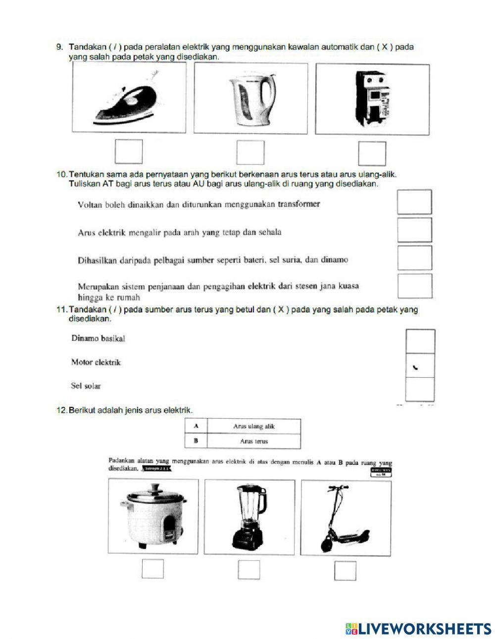 Rbt tingkatan 2 : Rekabentuk Elektrik