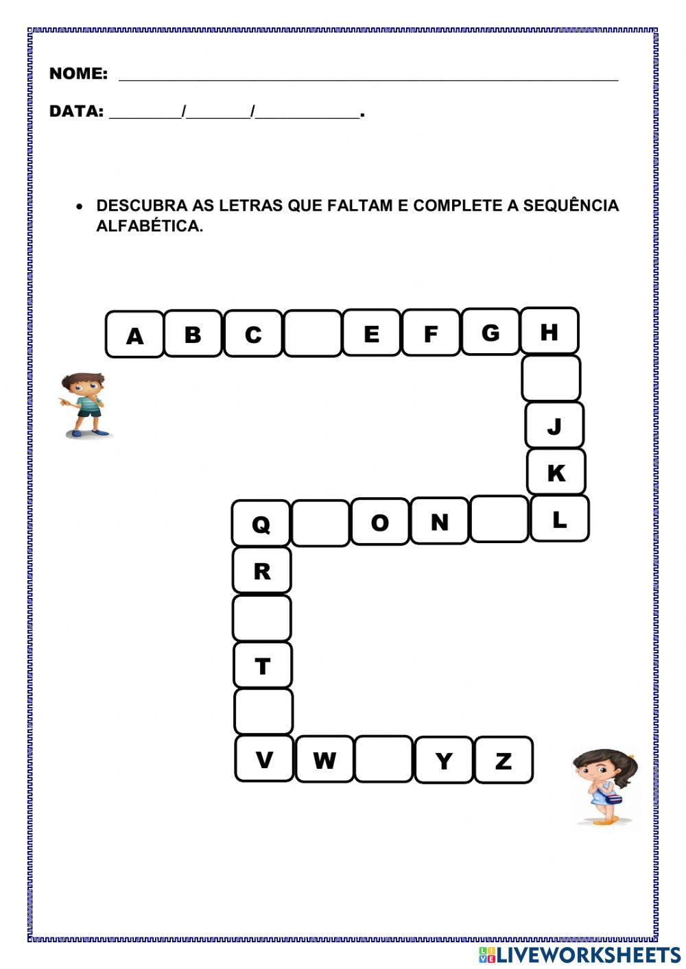 Sequência alfabética