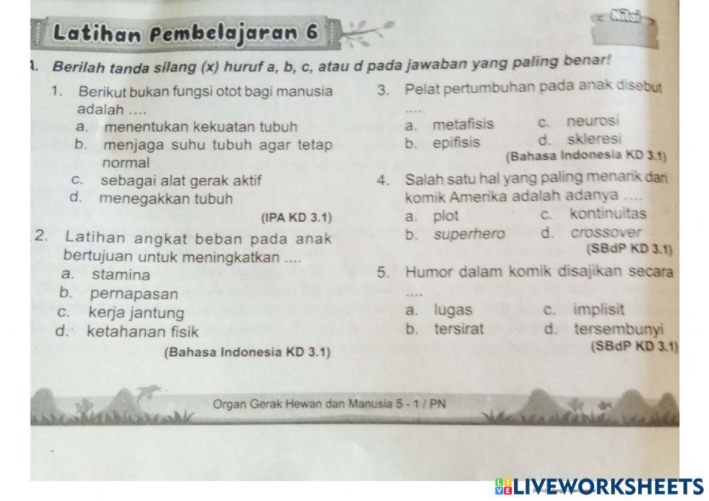 Tema 1 subtema 3 pb 3,4,5 kelas 5