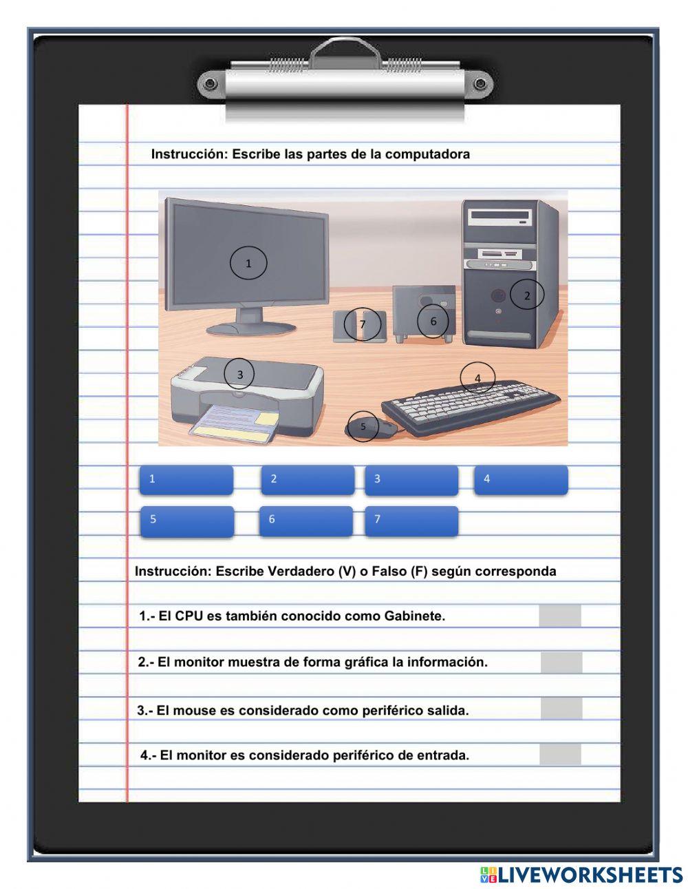 Componentes Básicos de la computadora