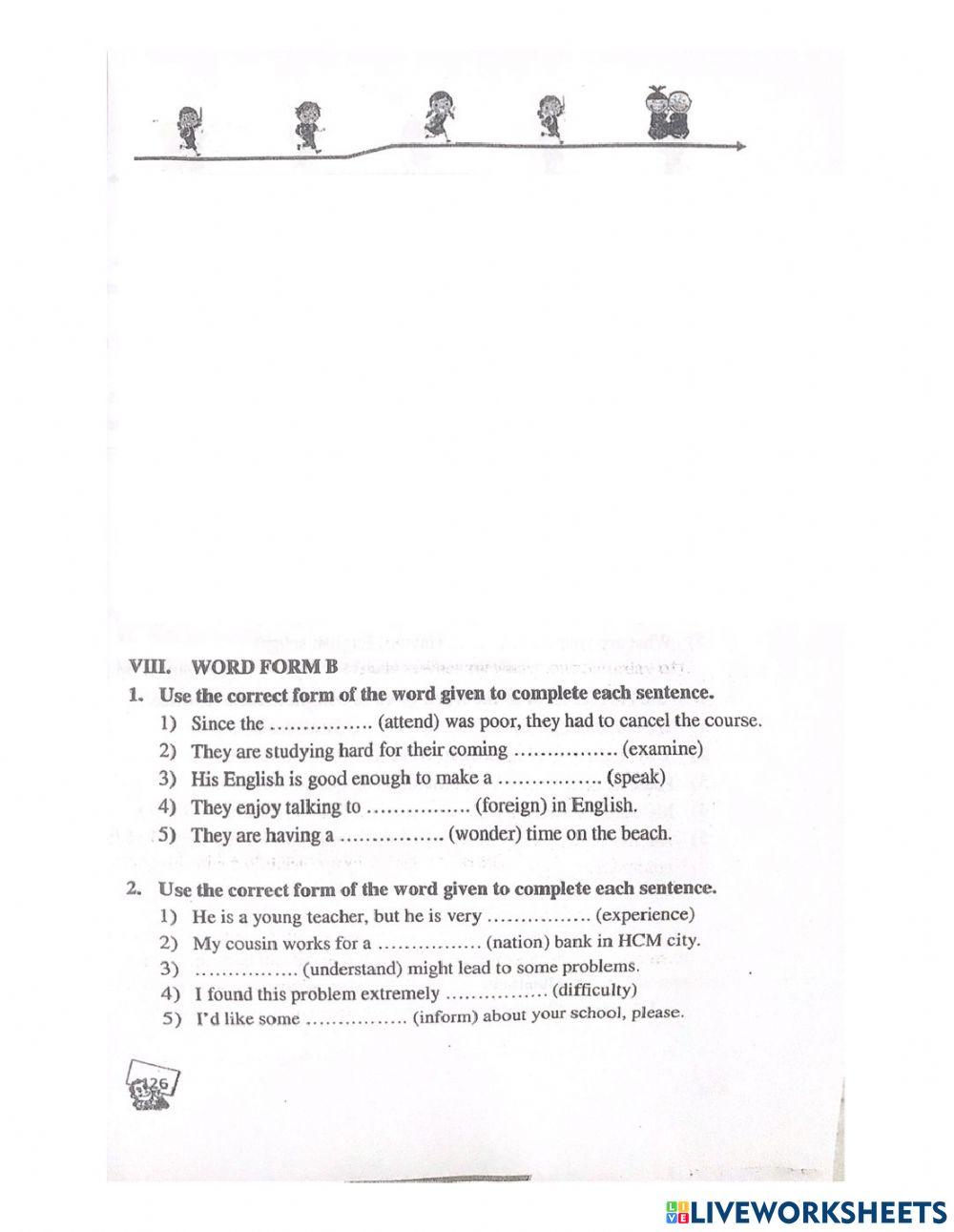 Word Form Grade 9 Unit 4 (part 3)