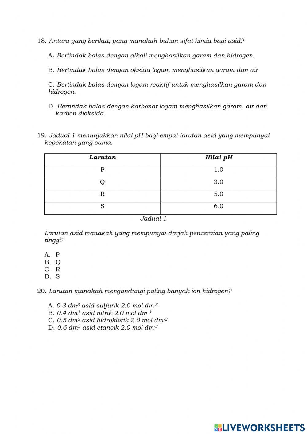 LATIH TUBI- PART 1 BAB 6 ASID ALKALI