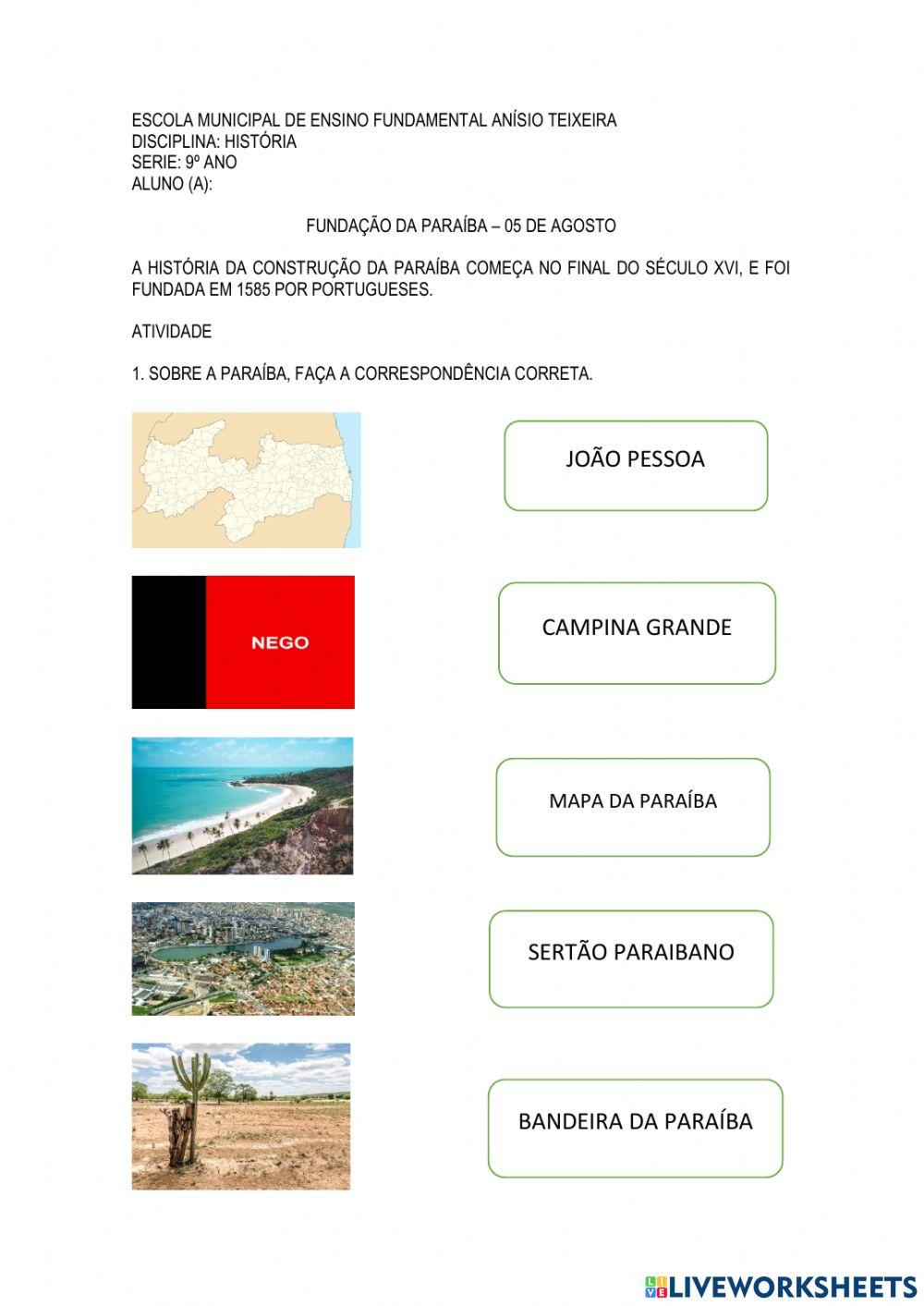 Elementos da Paraíba