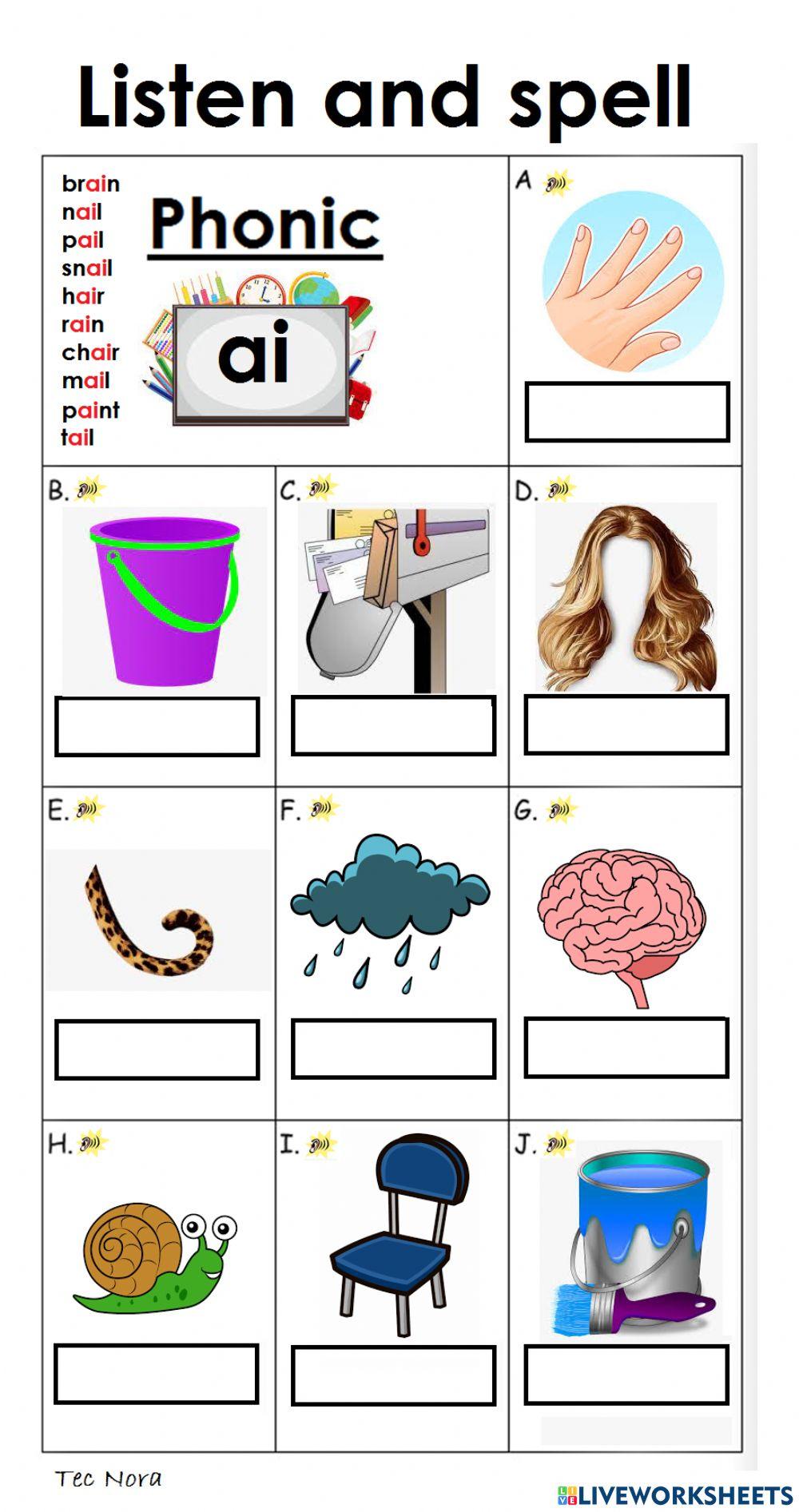 Early Learning - Phonic -ai