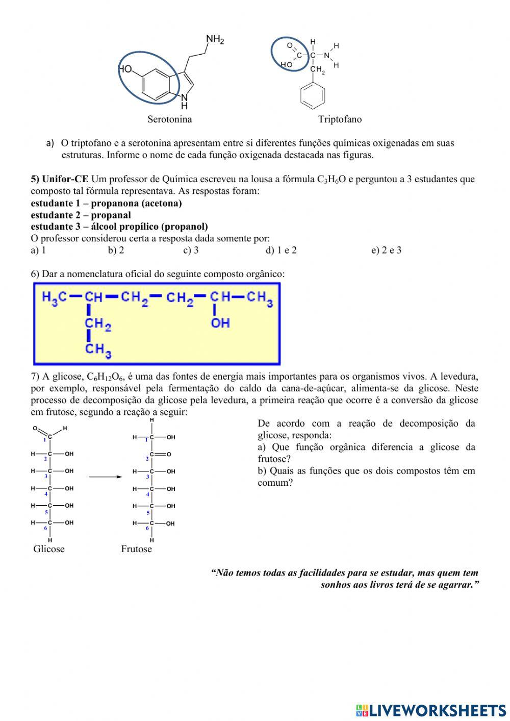 Nomenclatura Compostos Oxigenados