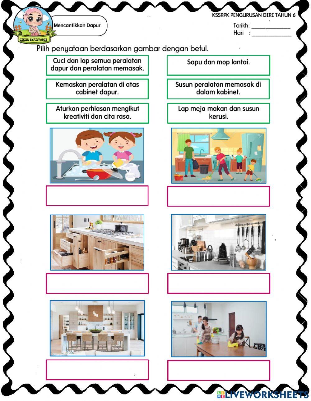 Langkah mencantikkan dapur