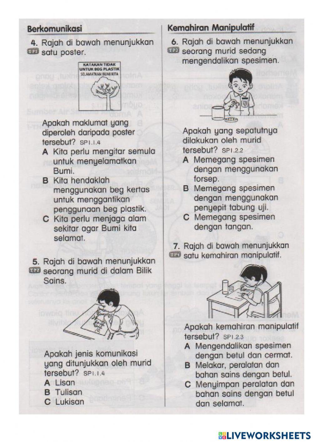 Latihan Unit 1 KPS Latihan Unit 1 KPS