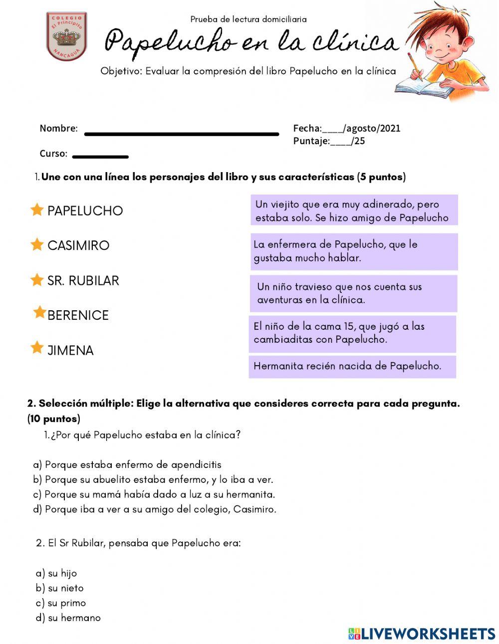 Papelucho en la clínica