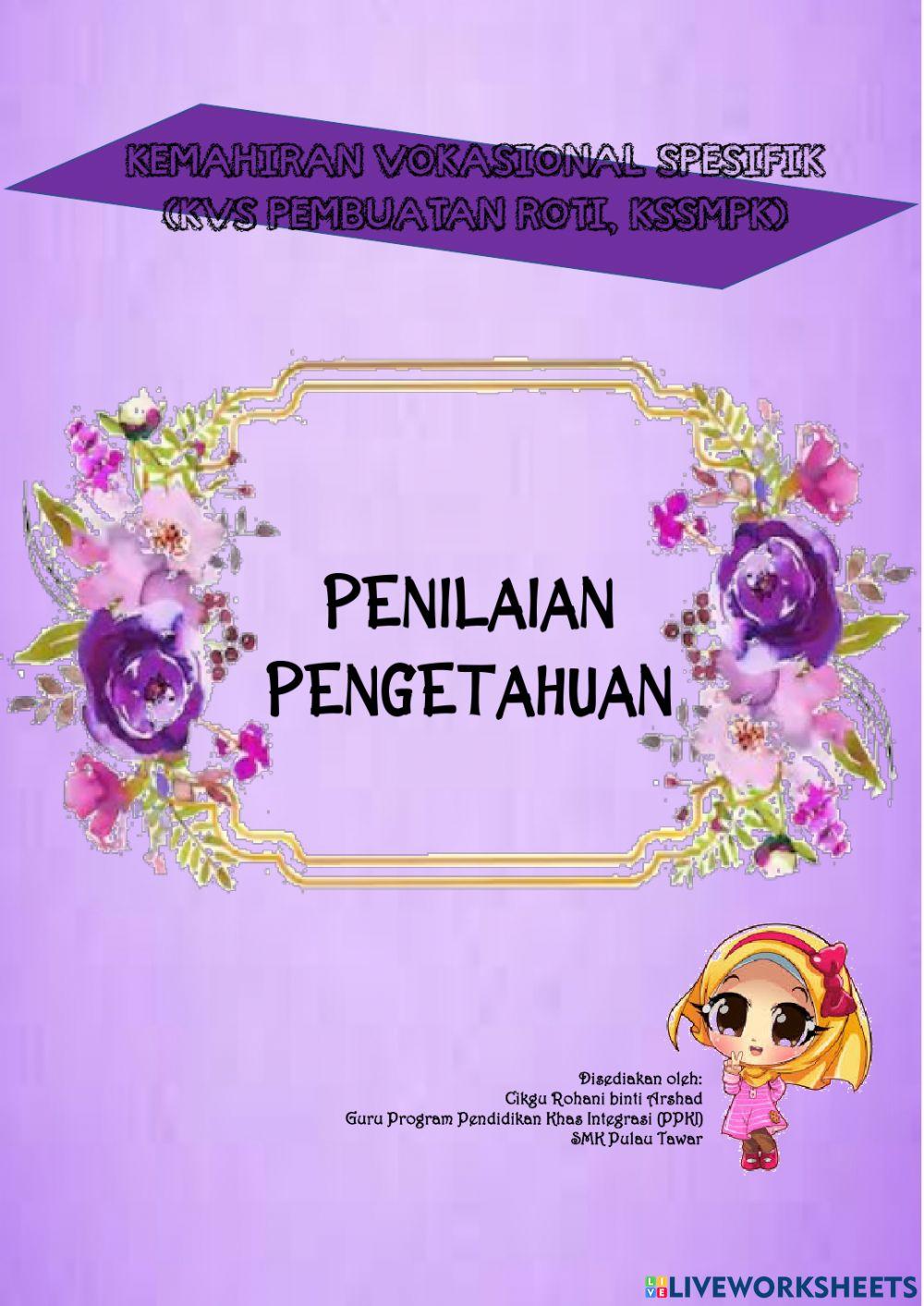 Kvs pembuatan roti t2 kssmpk