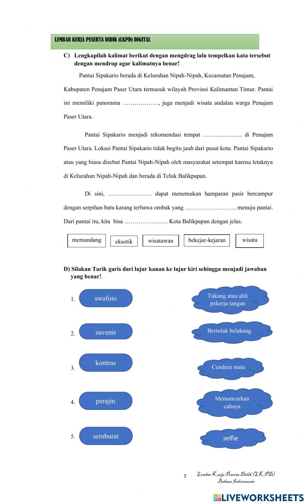 LKPD Bahasa Indonesia