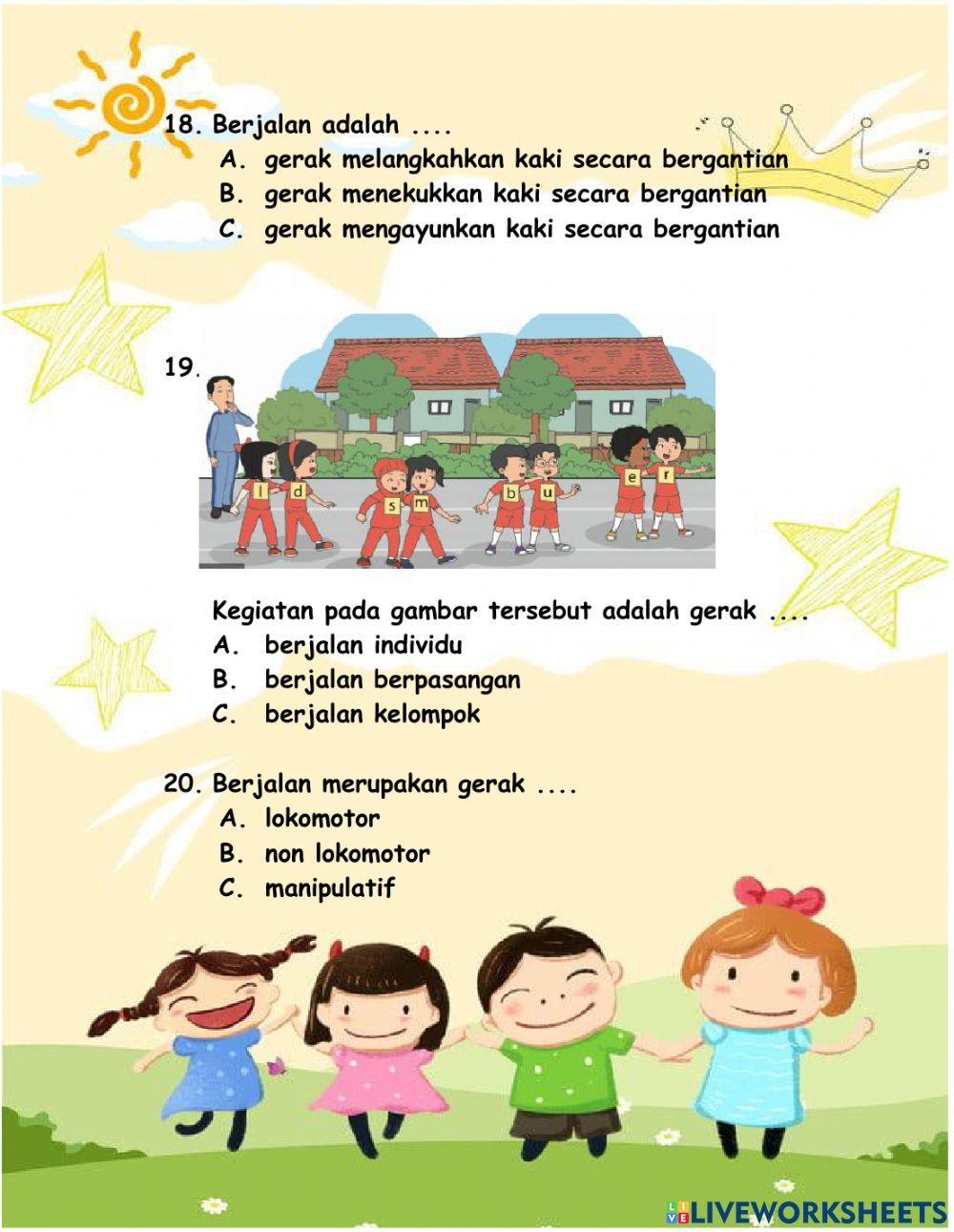 Penilaian Harian Tema 1 ST 1