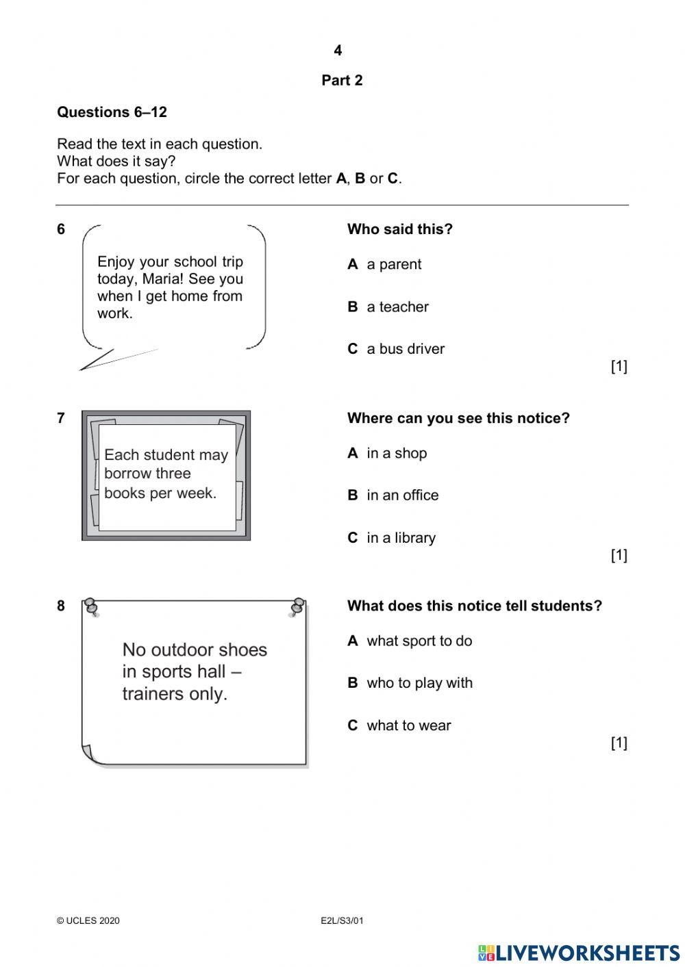 3rd Grade Review Guide Trimester 2 (Reading and Writing)