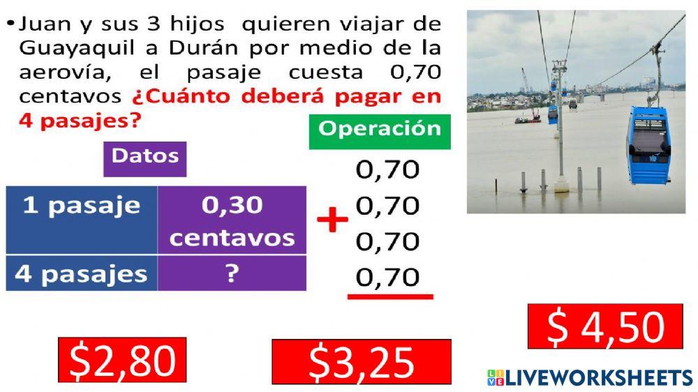 Problemas de adición 2