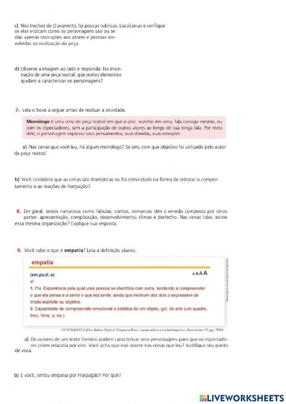 Atividade remota 03 de agosto