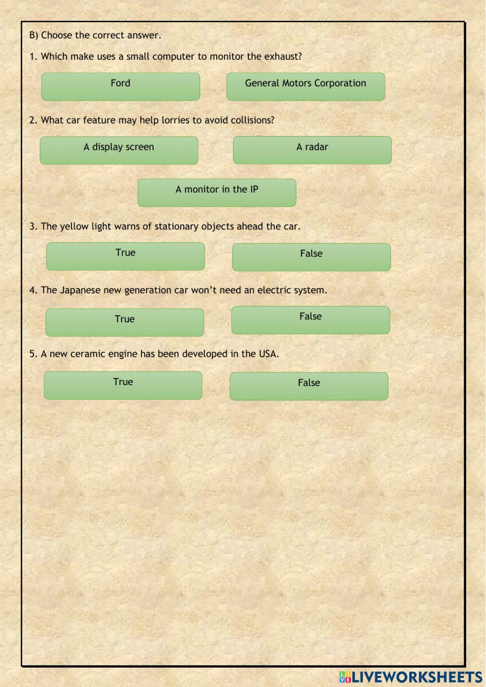 Transport for tomorrow