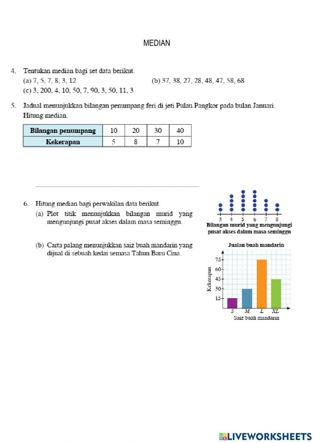 Sukatan kecenderungan memusat