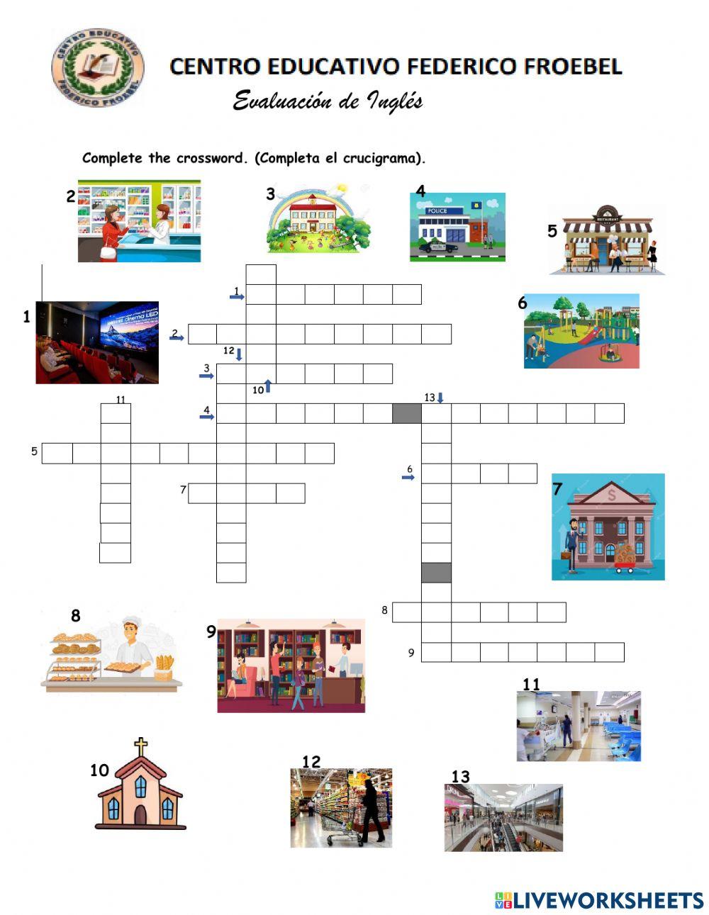 Evaluación de Inglés