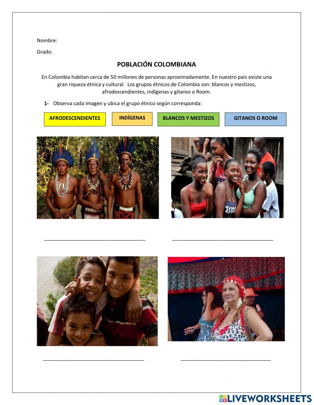 Población Colombiana