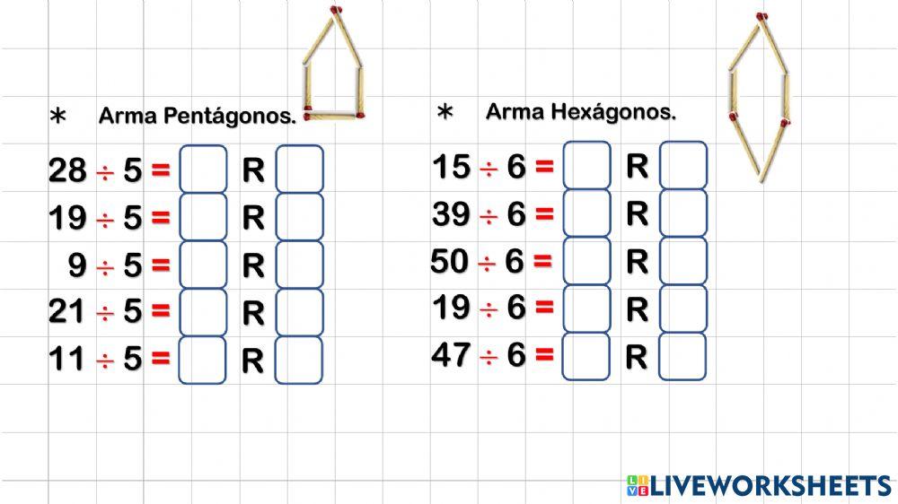 División con Residuo