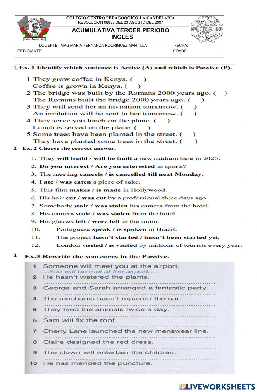 Acumulativa 9 tercer periodo