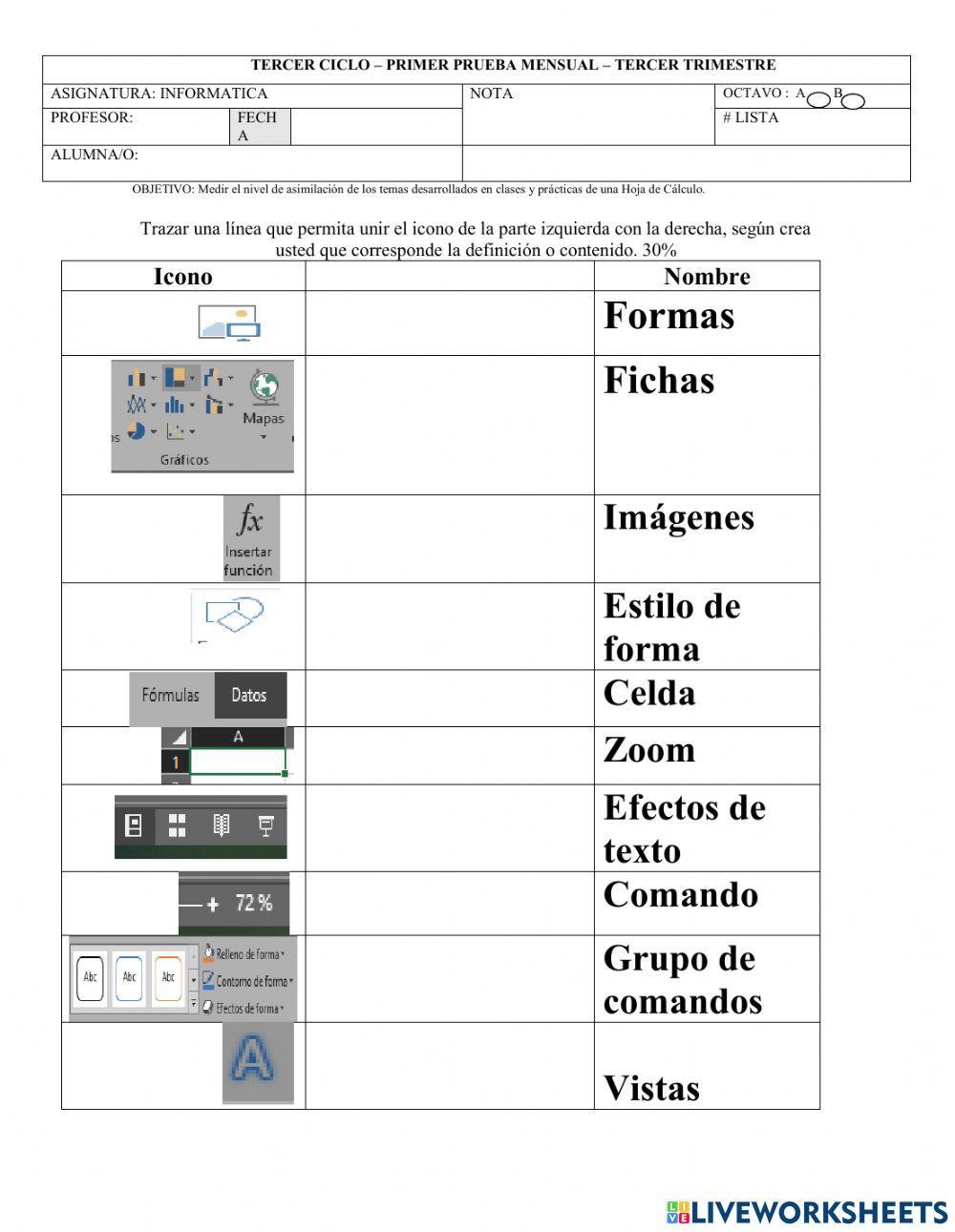Examen excel 1m3t