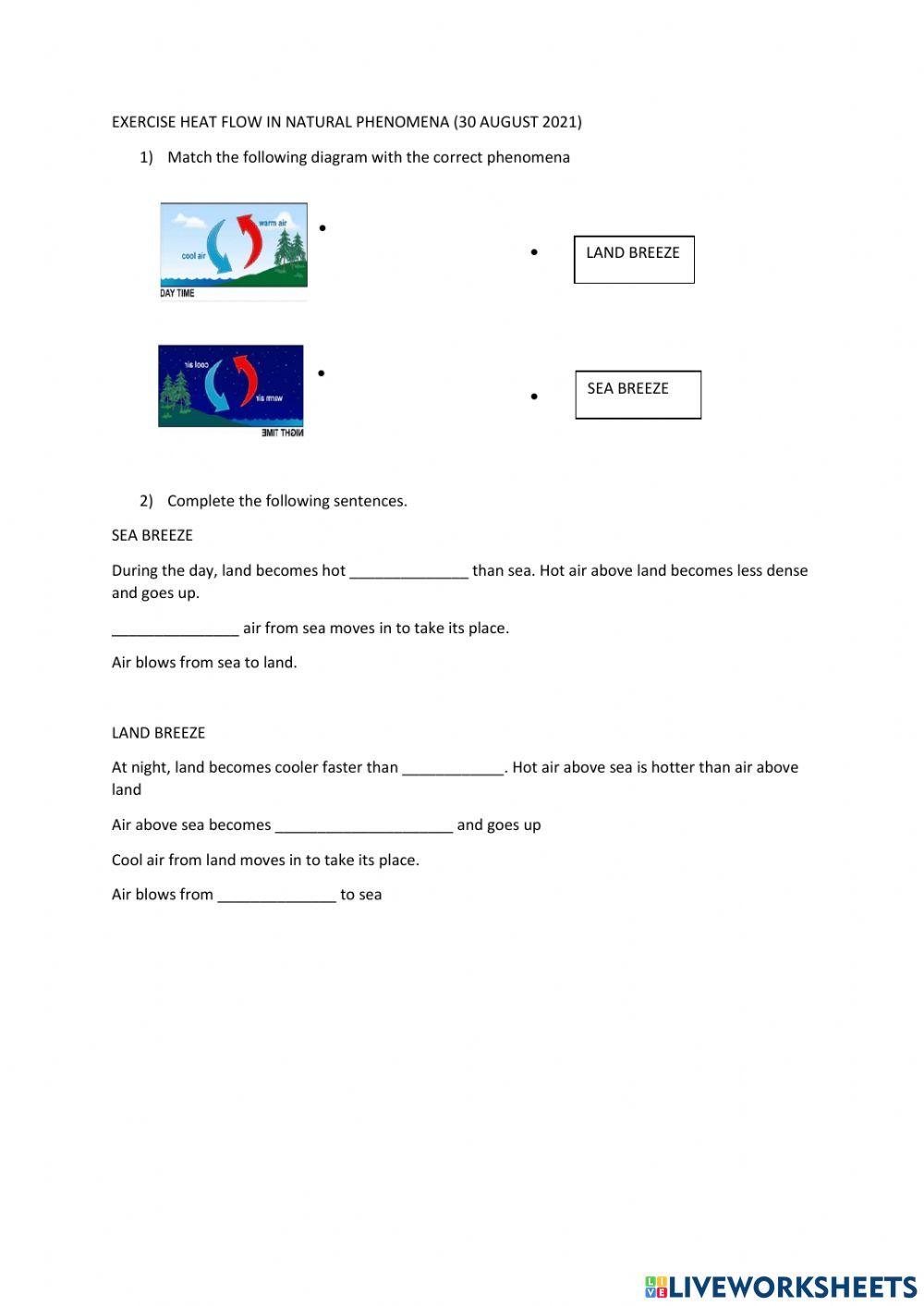 science form 2 heat flow