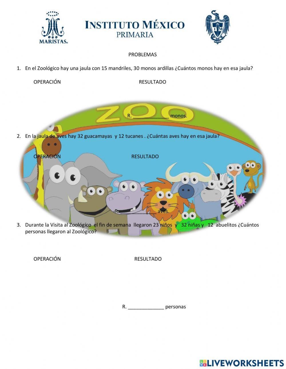 Problemas de matemáticas