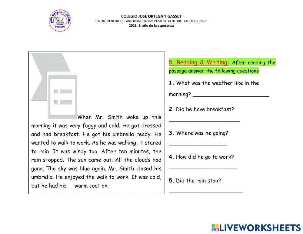 4to Cuestionario - Tercer periodo