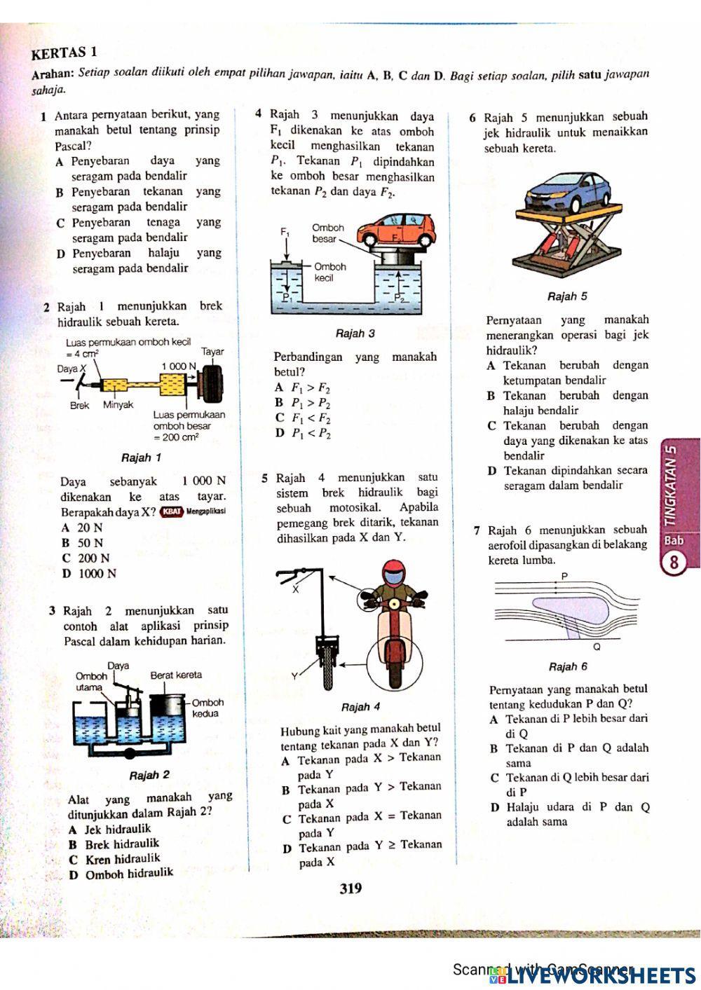 BAB 8 - DAYA dan TEKANAN