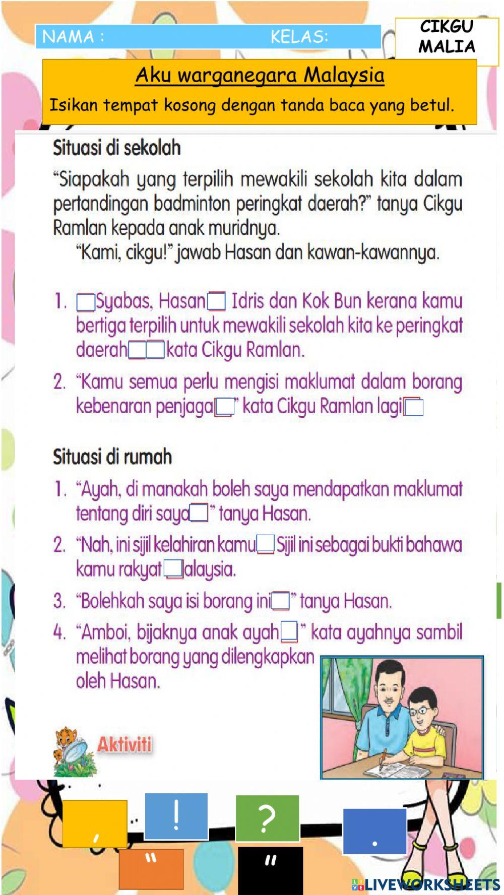 Aku warganegara malaysia