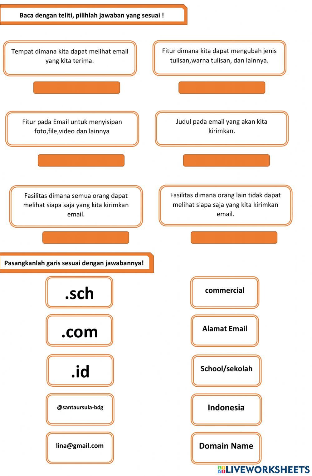 Penilaian harian tik kelas 3 sd