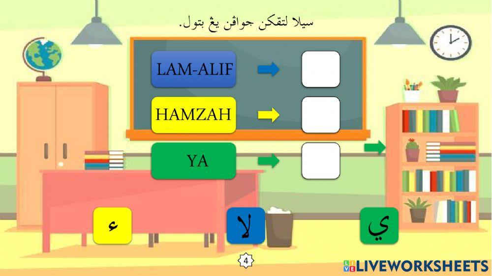 Latihan Huruf Jawi : 8. LamAlif - Ya