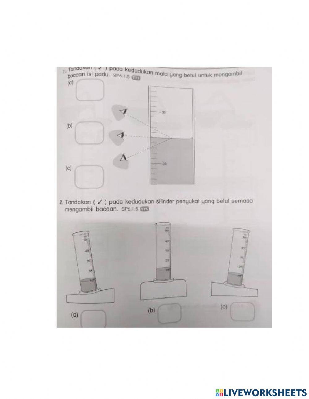 Ulang kaji bab 6 - pengukuran