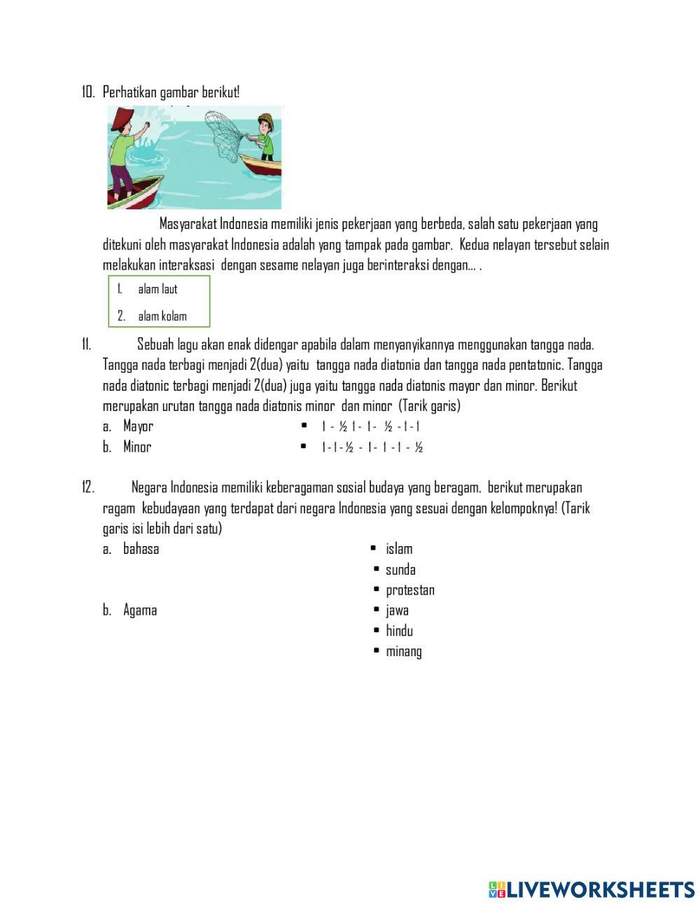 Tematik Tema 3 Subtema1