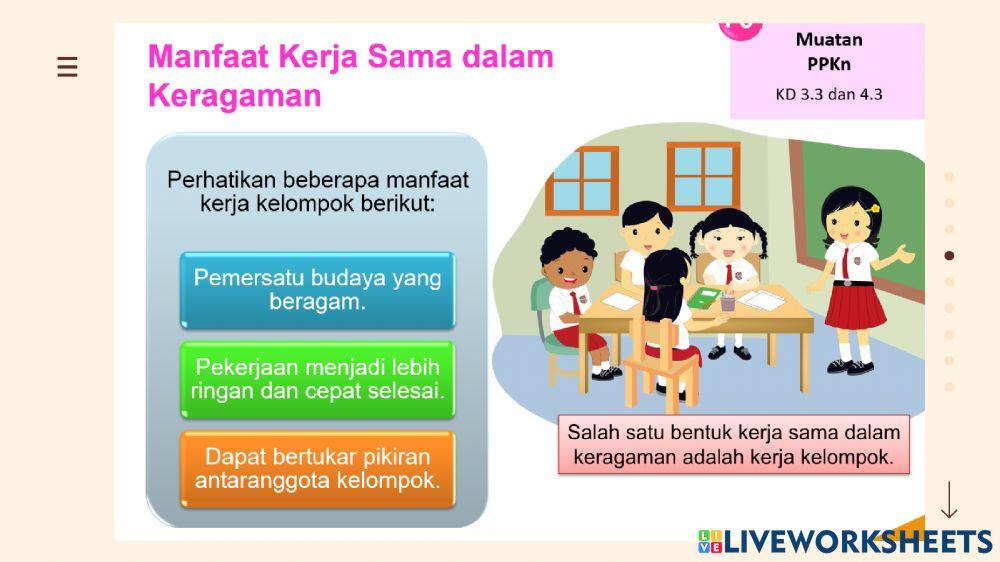 PKN Kelas 5 Tema 3 Subtema 1