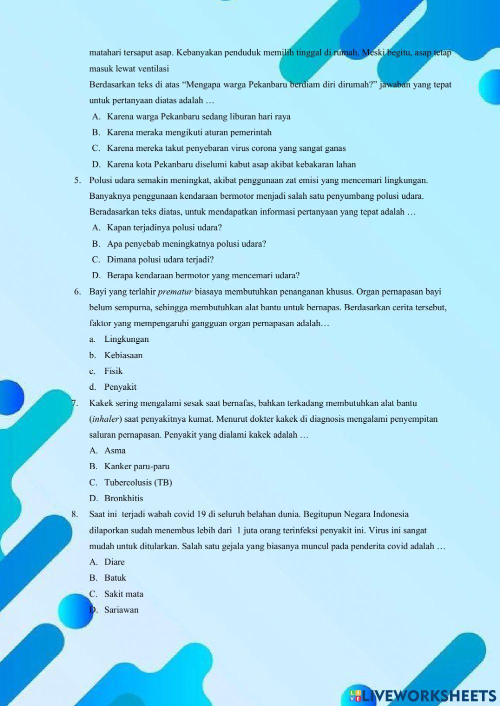 Evaluasi Tema 2 Subtema 2 Pb. 1