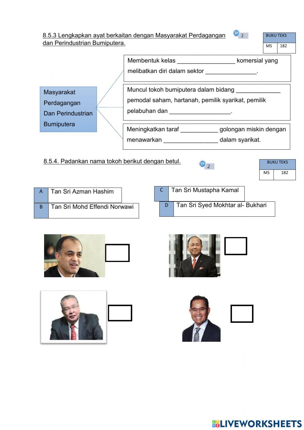Sejarah Tingkatan 5 Bab 8 Sub Topik 8.5