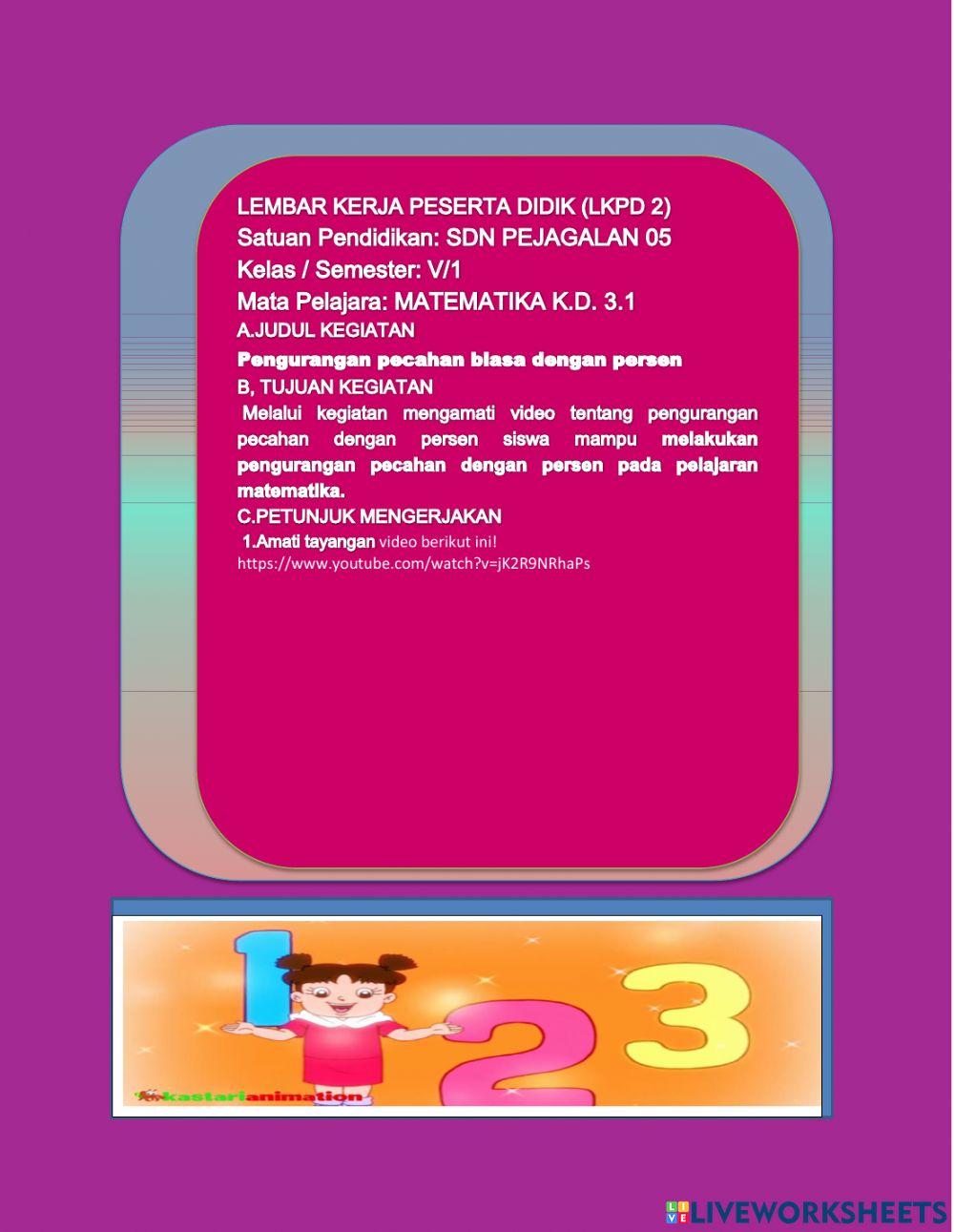 Lkpd kelas 5 tema 2 subtema 3 pb 3