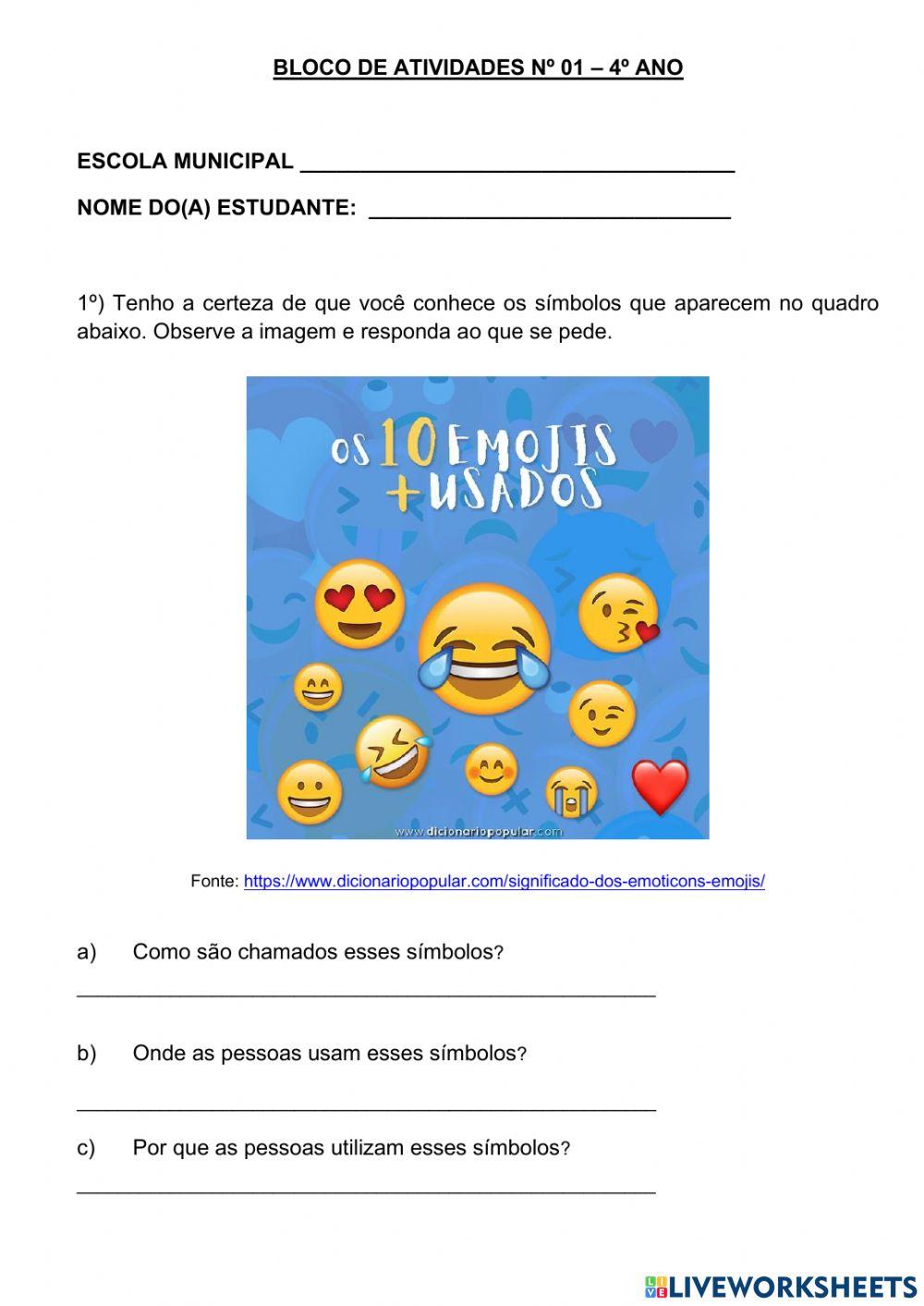 Exercício Interdisciplinar