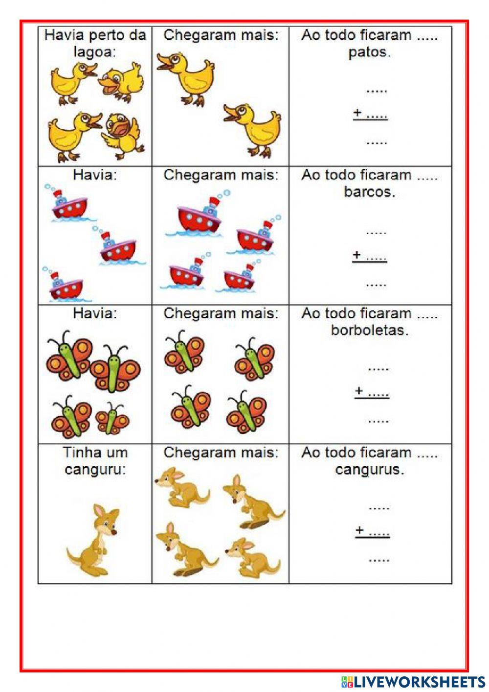 Matemática adição