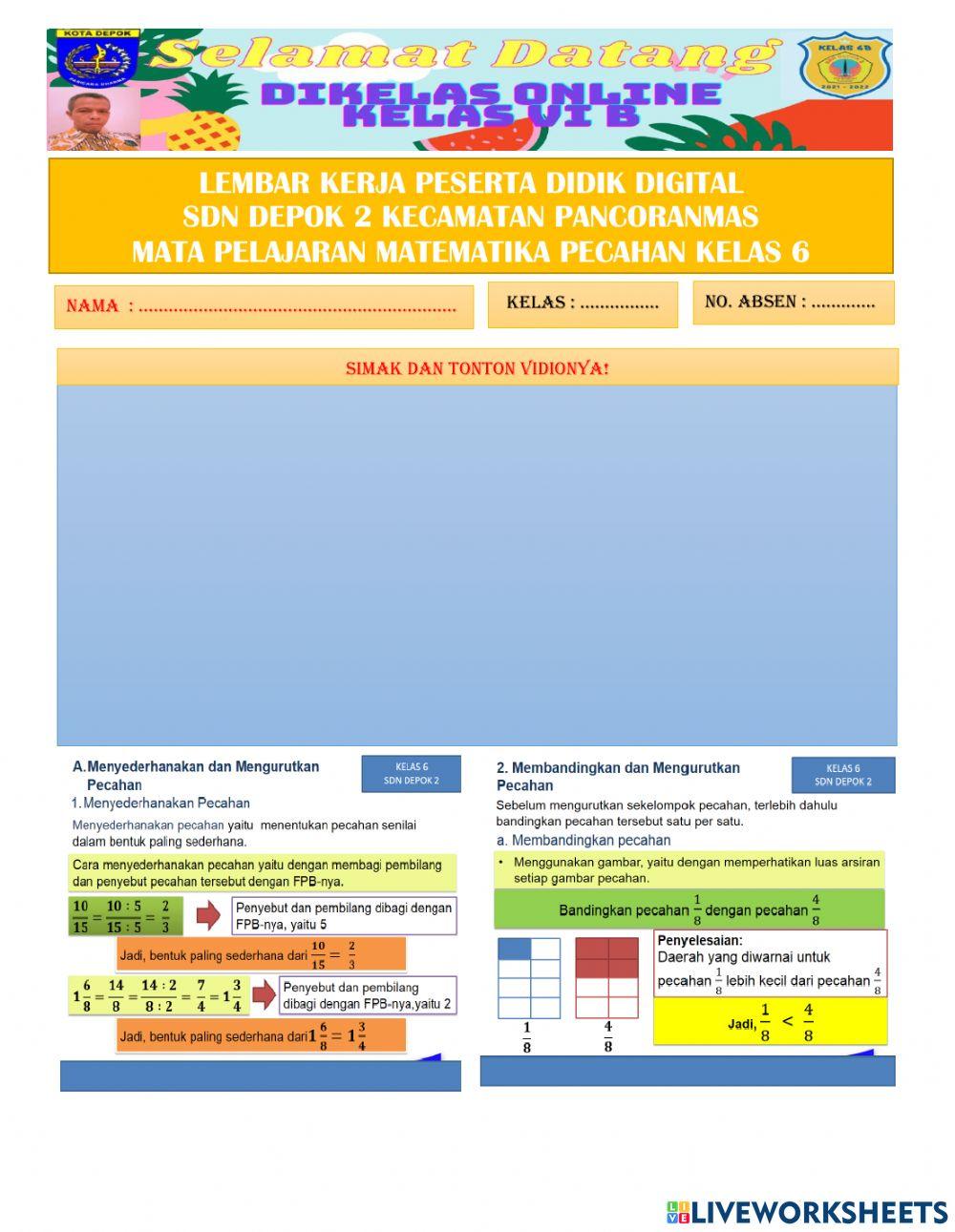 Suwisono, MATEMATIKA