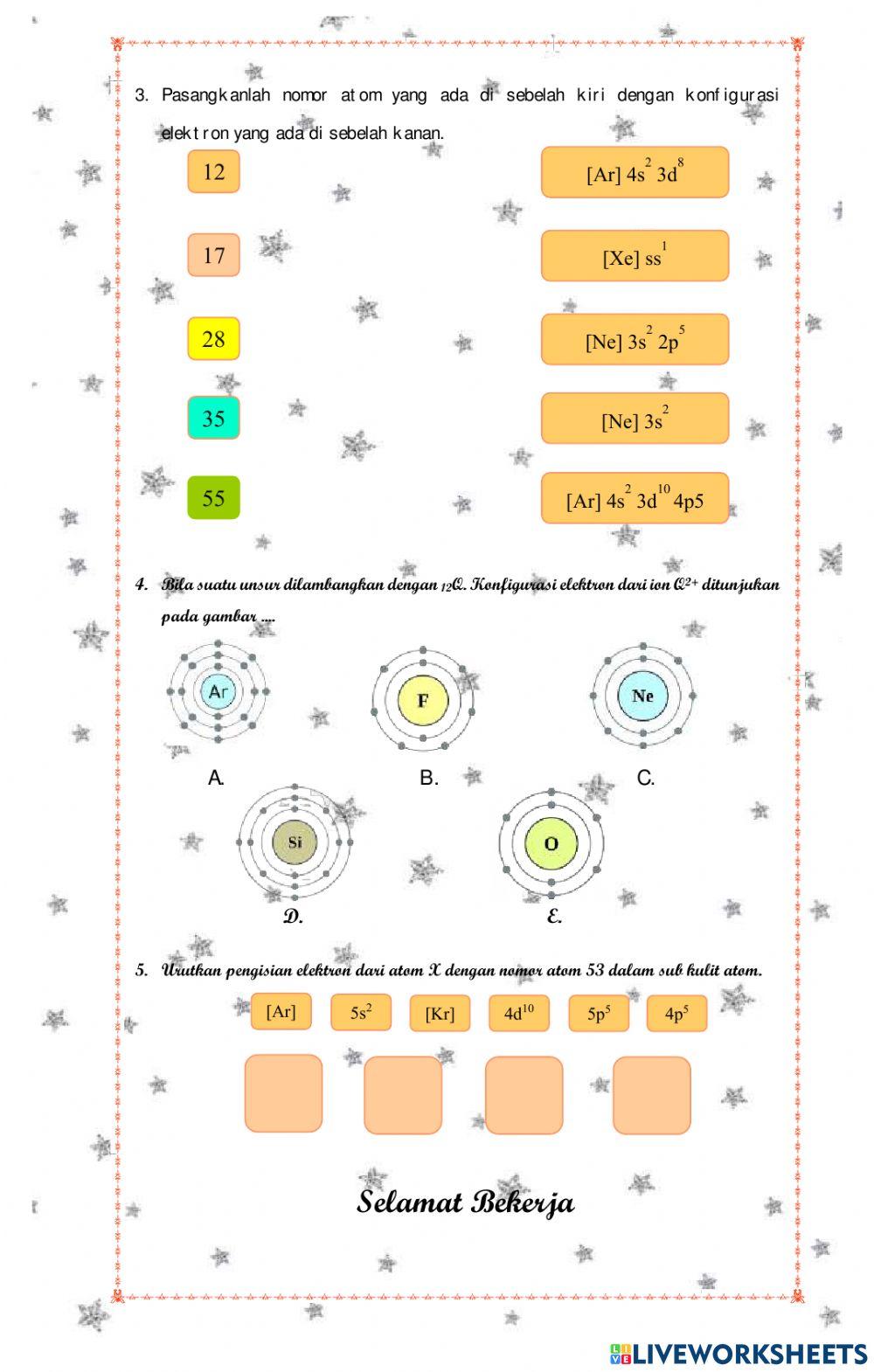 Konfigurasi Elektron Menurut Aturan Aufbau Konfigurasi Elektron Menurut Aturan Aufbau