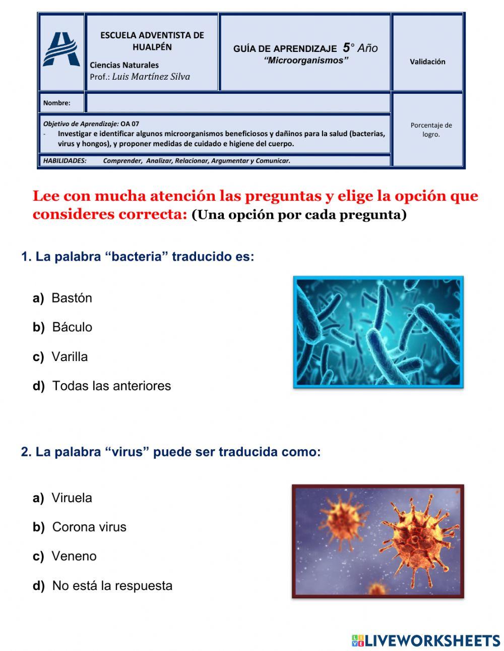 Guía Ciencias Naturales