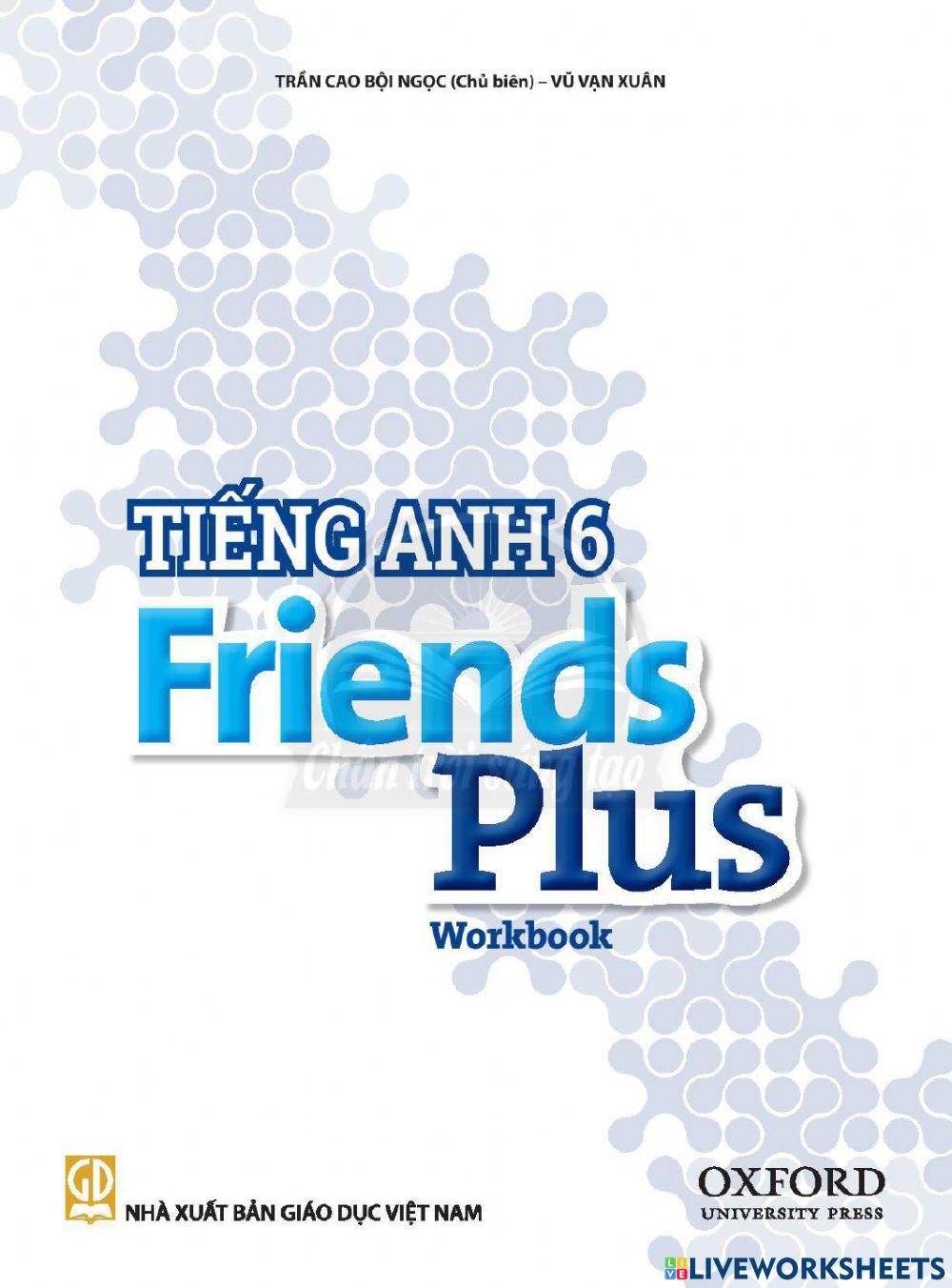 Tiếng Anh 6 Friends Plus - Workbook