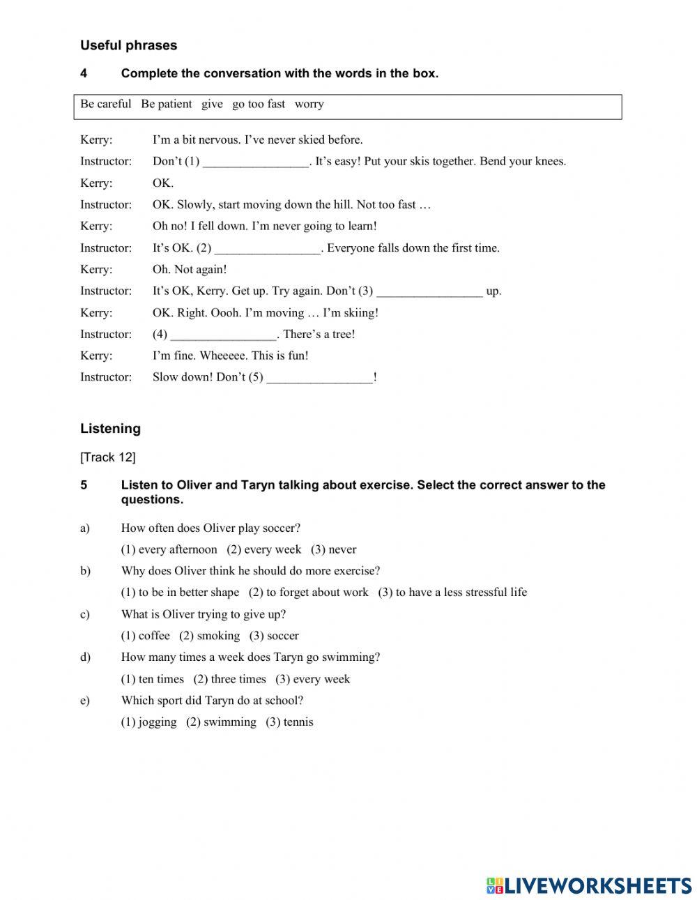 AIOE - Pre int (unit 5 and 6)