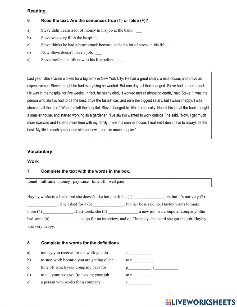 AIOE - Pre int (unit 5 and 6)