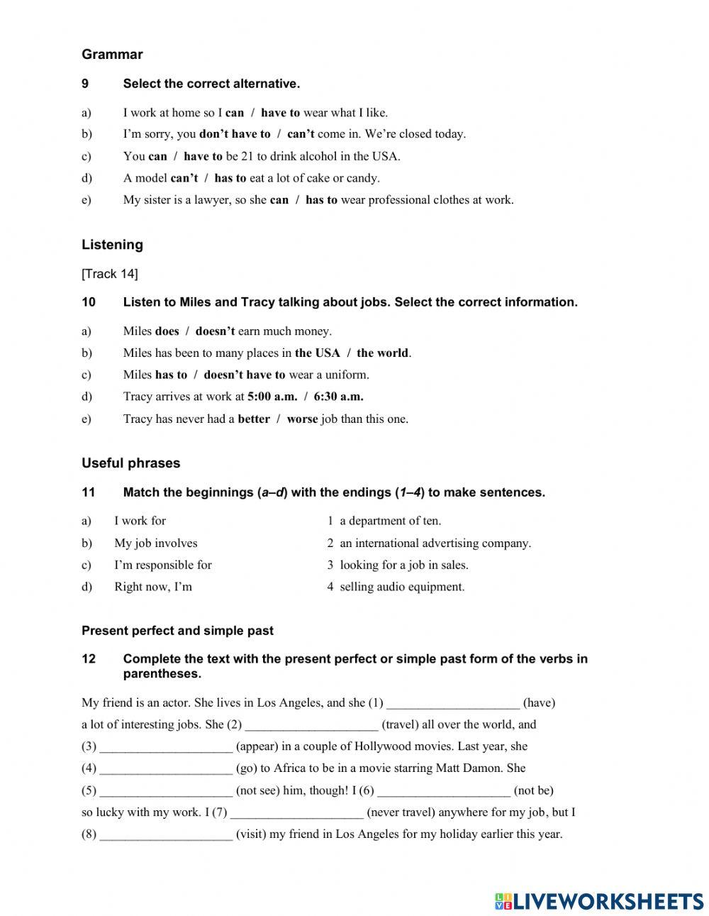 AIOE - Pre int (unit 5 and 6)