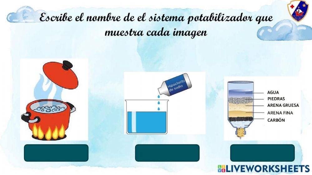 Purificación del agua