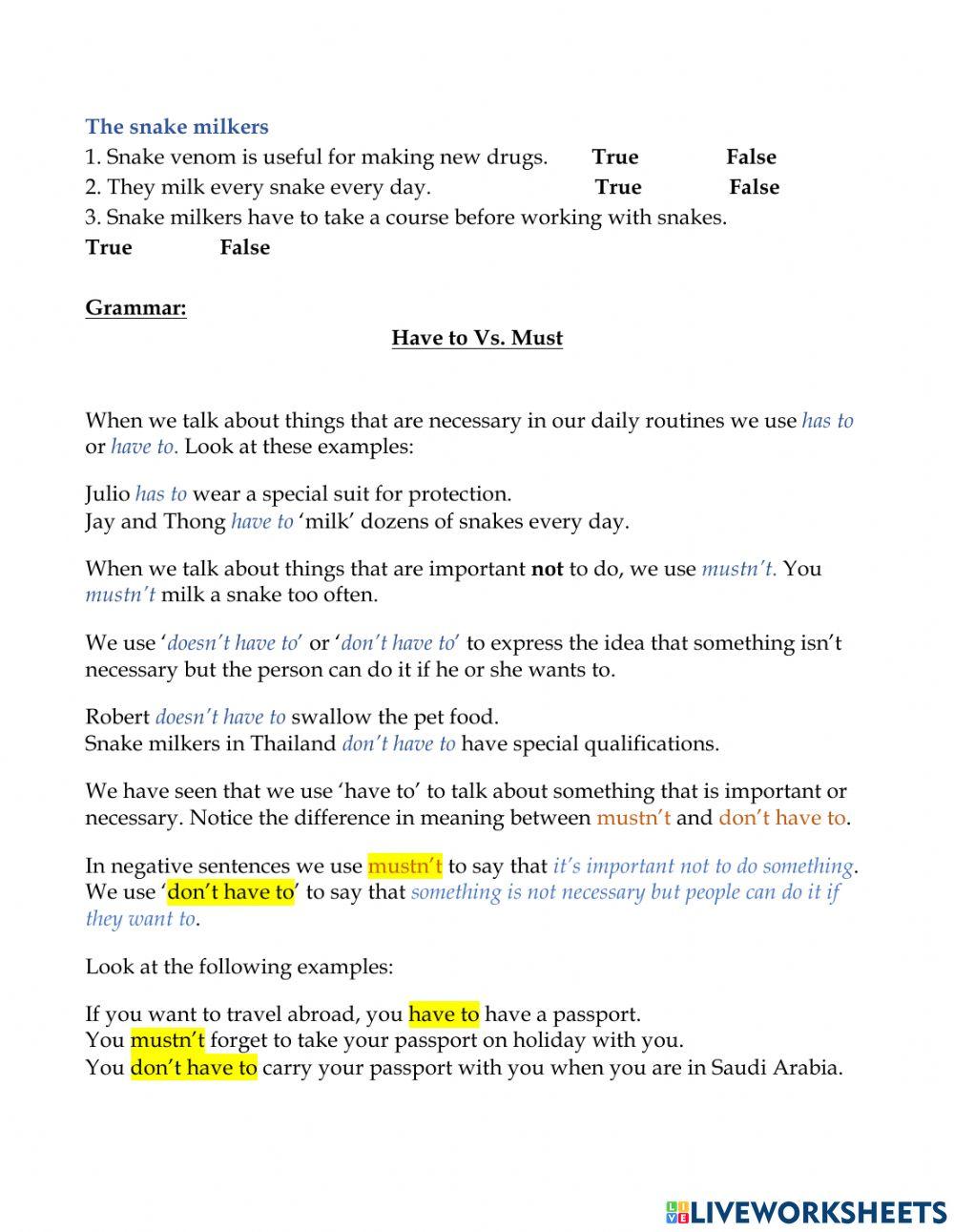 !02 T2: Preparing for work