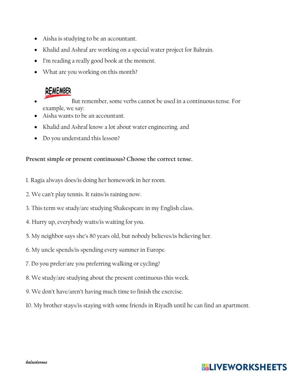 102 T3: preparing for work 2